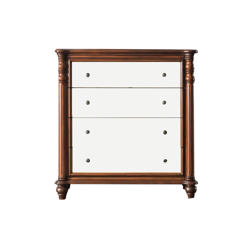Solid Wood Lingerie Chest Traditional Horizontal Storage Chest