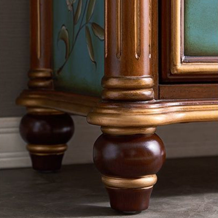 Solid Wood Lingerie Chest Traditional Horizontal Storage Chest