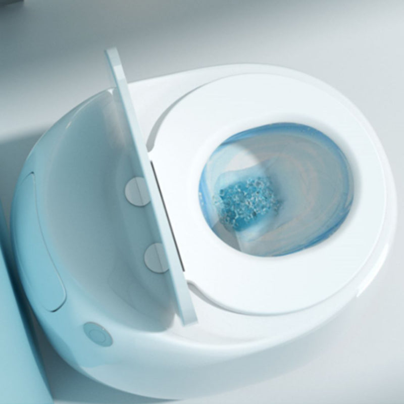 Modern Ceramic Flush Toilet Floor Mounted Urine Toilet with Seat for Bathroom