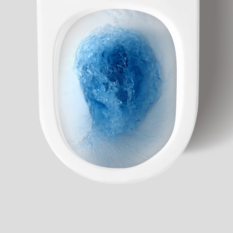 Contemporary Ceramic Flush Toilet Floor Mounted Toilet Bowl for Bathroom