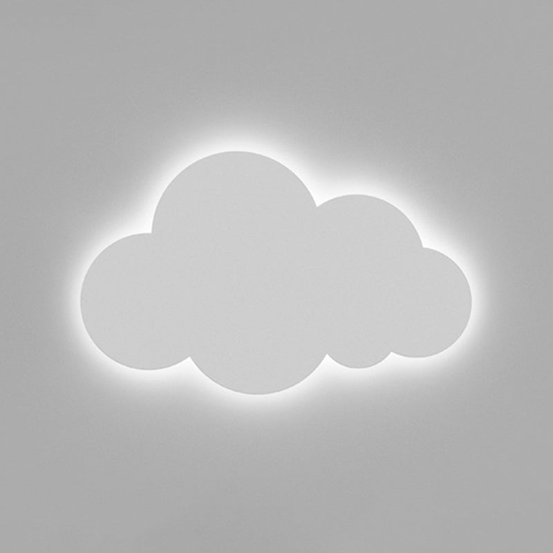 Single White Modernism Wall Mounted Sconce Statement Wall Light for Bedroom