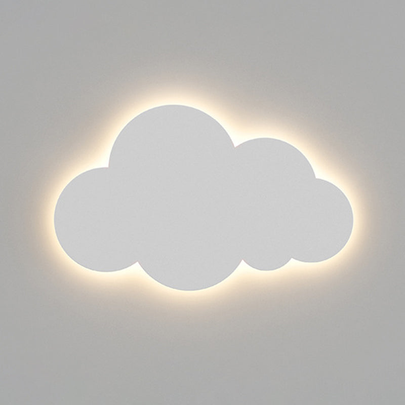 Single White Modernism Wall Mounted Sconce Statement Wall Light for Bedroom