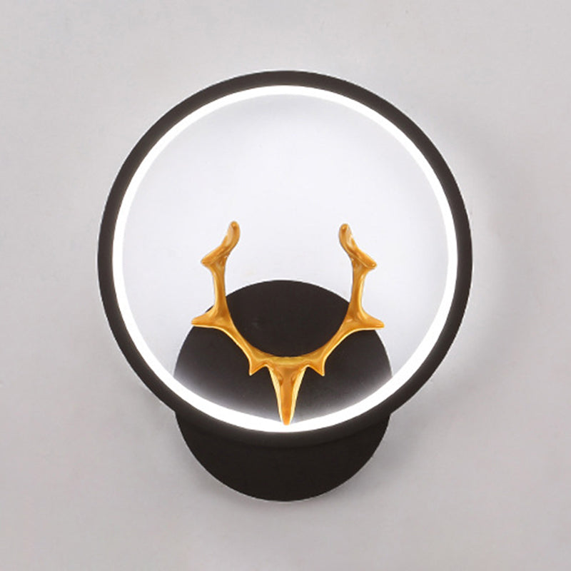 1 Light Unique Shape Wall Mounted Light Modern Sconce Light Fixture for Living Room