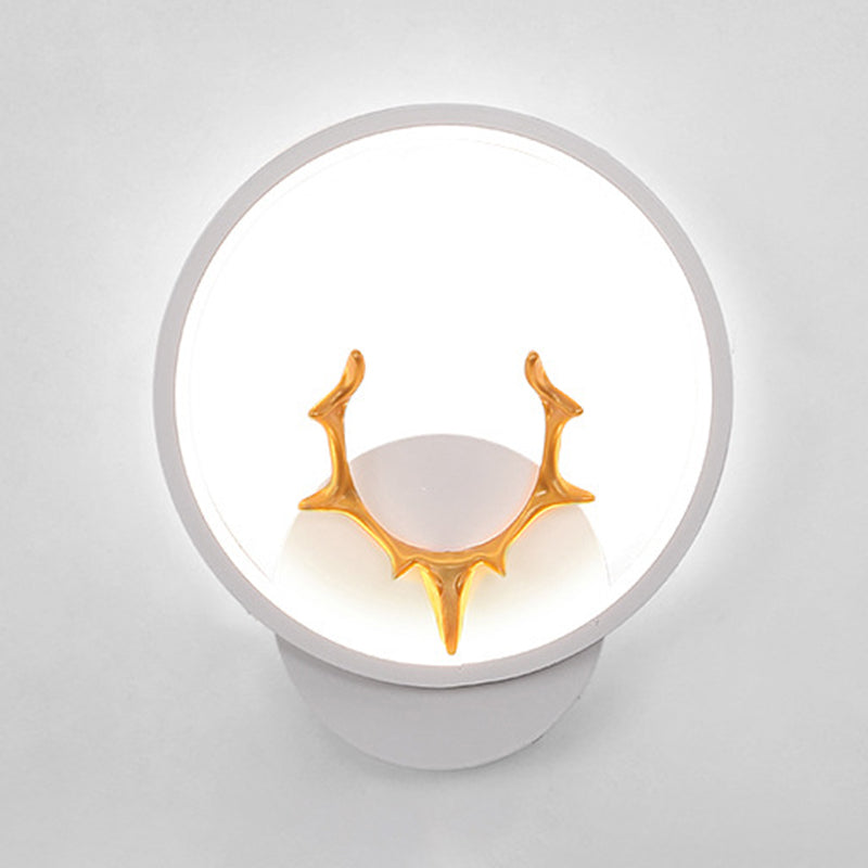 1 Light Unique Shape Wall Mounted Light Modern Sconce Light Fixture for Living Room