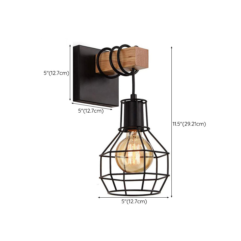 Modern Unique Shape Wall Mounted Light Fixture 1 Light Wall Mounted Lighting