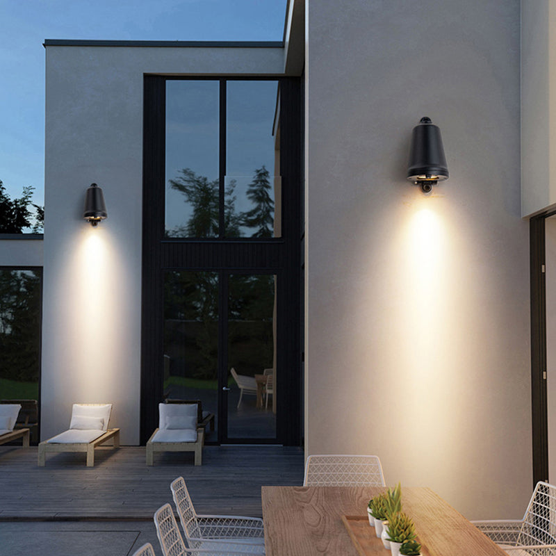 Single Contemporary Polished Finish Wall Mounted Sconce LED Wall Light for Foyer