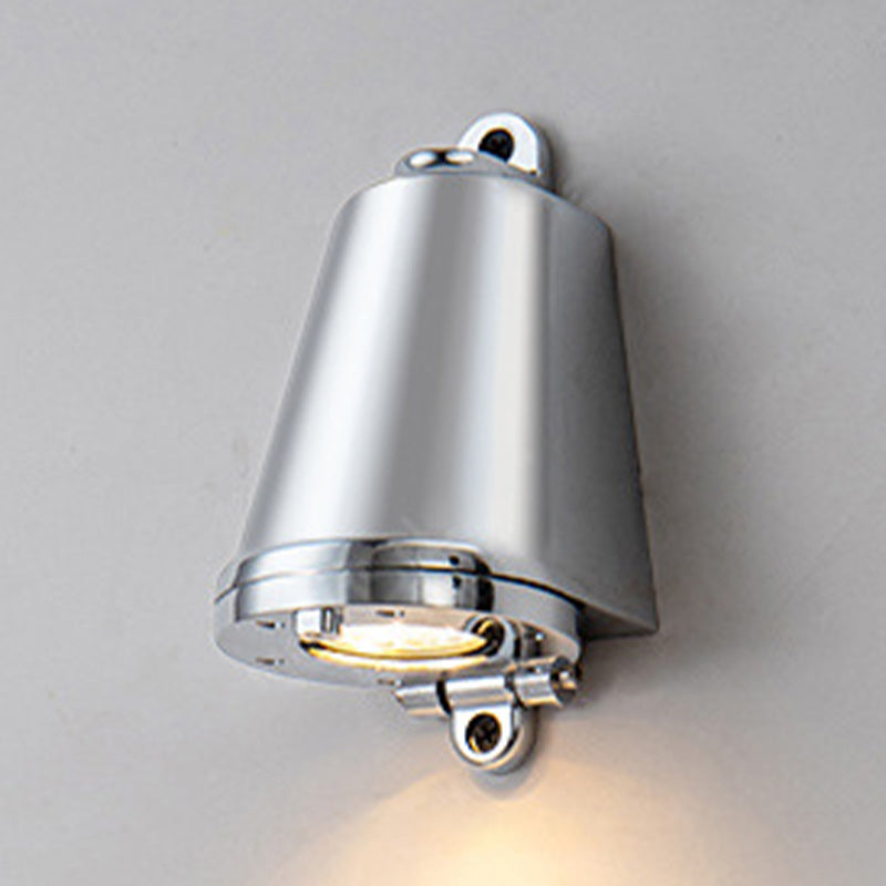 Single Contemporary Polished Finish Wall Mounted Sconce LED Wall Light for Foyer