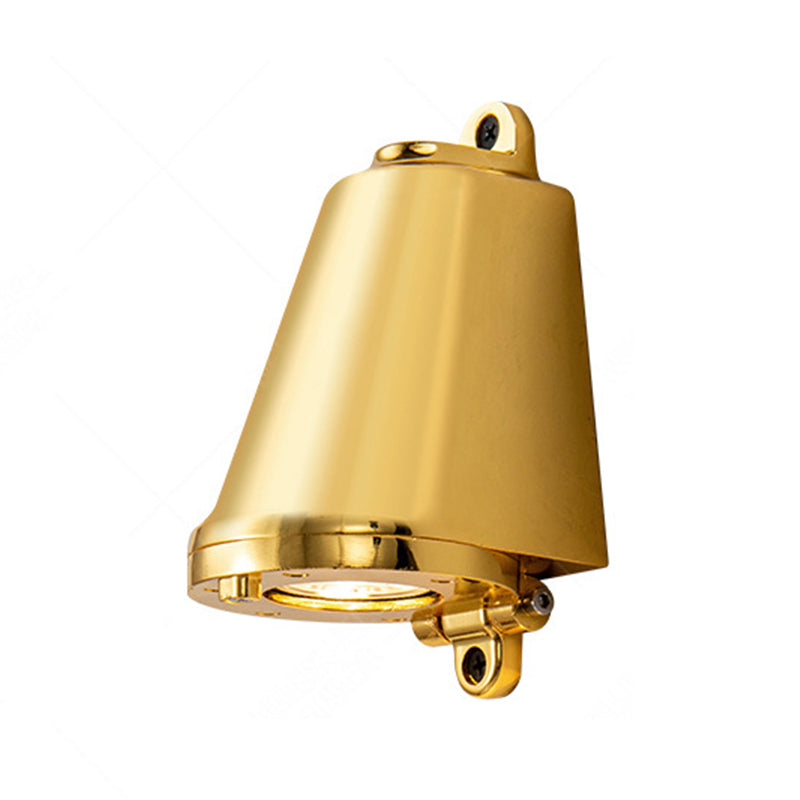 Single Contemporary Polished Finish Wall Mounted Sconce LED Wall Light for Foyer