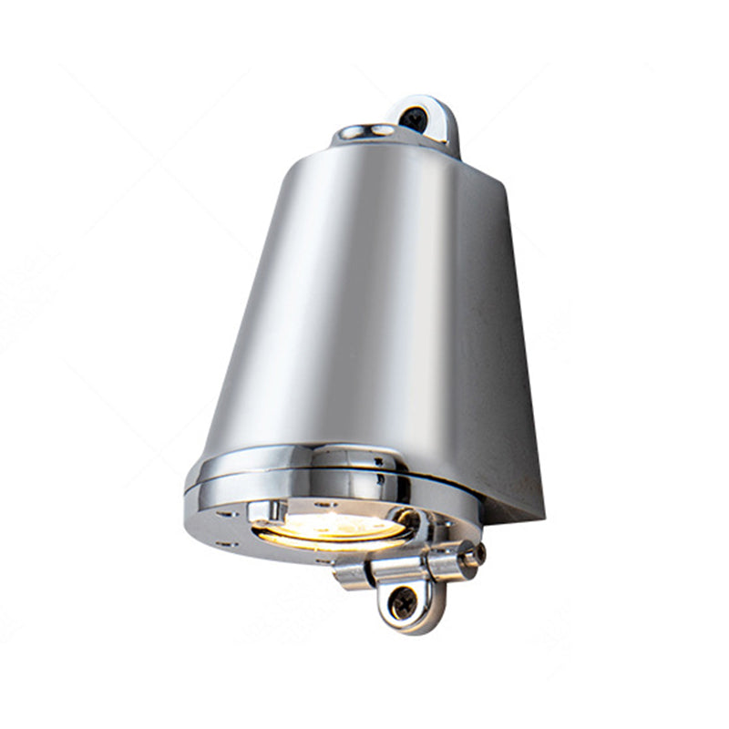 Single Contemporary Polished Finish Wall Mounted Sconce LED Wall Light for Foyer