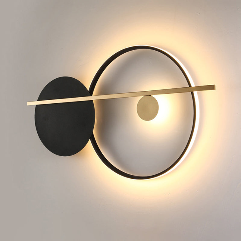 LED Bath Vanity Lighting Modern White/Black Wall Light for Bathroom