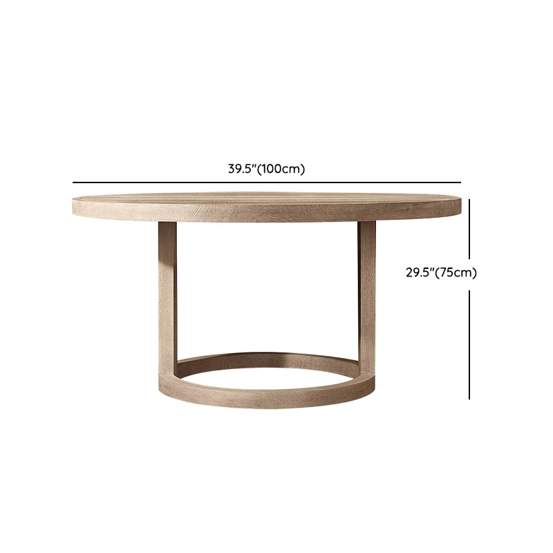 Boho Style Dining Set Wooden Rectangular 1/5/7 Pieces Dining Set