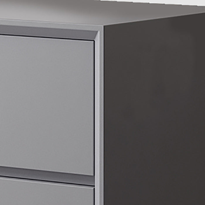 Contemporary Storage Chest Dresser 8 Drawers Storage Chest , 15.6 Inch Width