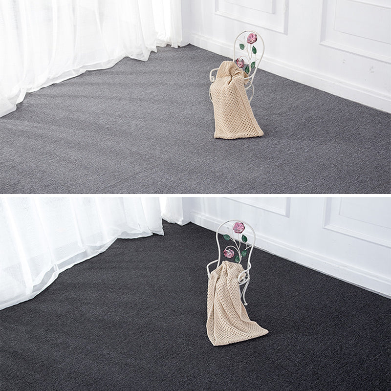 Dark Color Level Loop Carpet Tile Non-Skid Adhesive Tabs Indoor Carpet Tiles