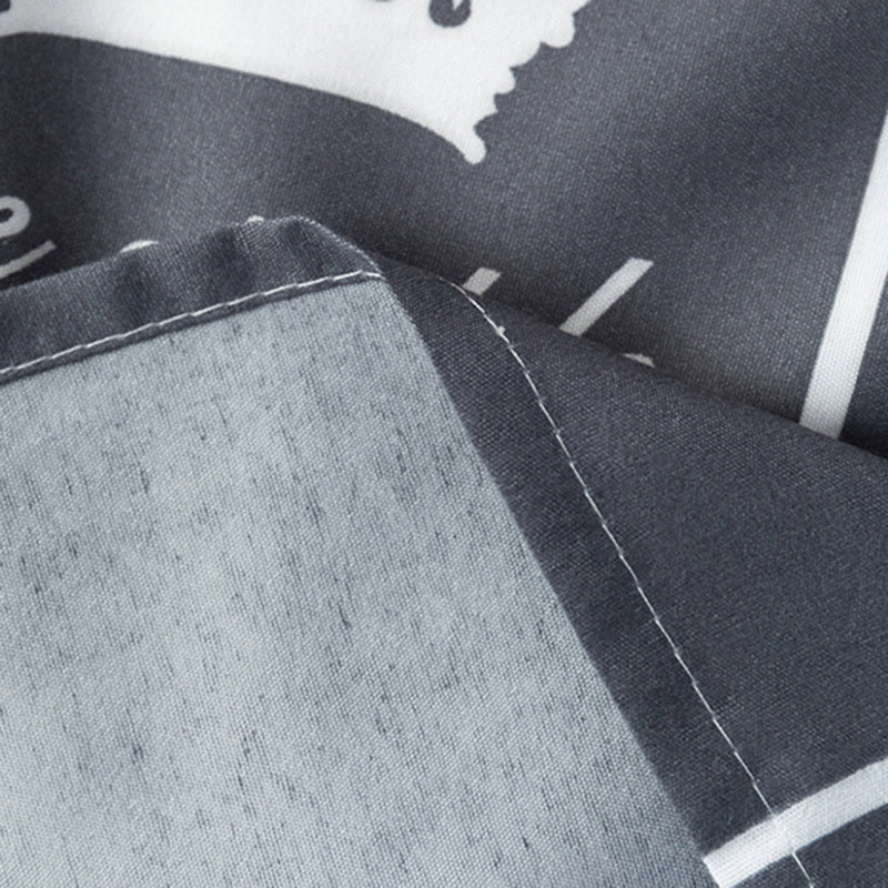 Breathable Printed Bed Sheet Twill Polyester Non-Pilling Sheet