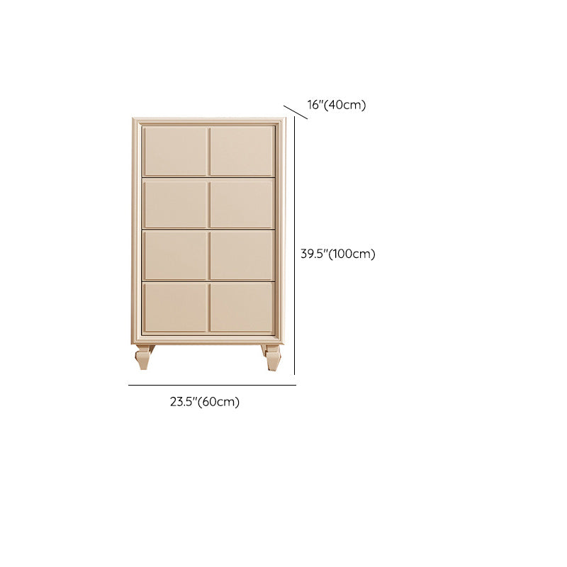 Modern Storage Chest Dresser 3/4/5 Drawers Chest, 15.6 Inch Width