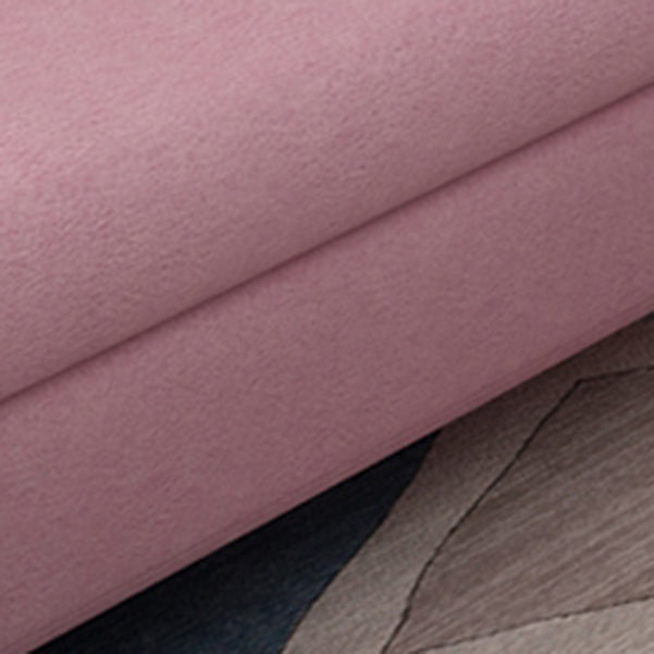 Nordic Recessed Arms Chaise Lounge with Cushioned for Bedroom and Living Room