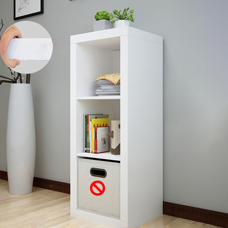 Standard Open Back Bookcase Engineered Wood Scandinavian Bookshelf (Drawers not Included)