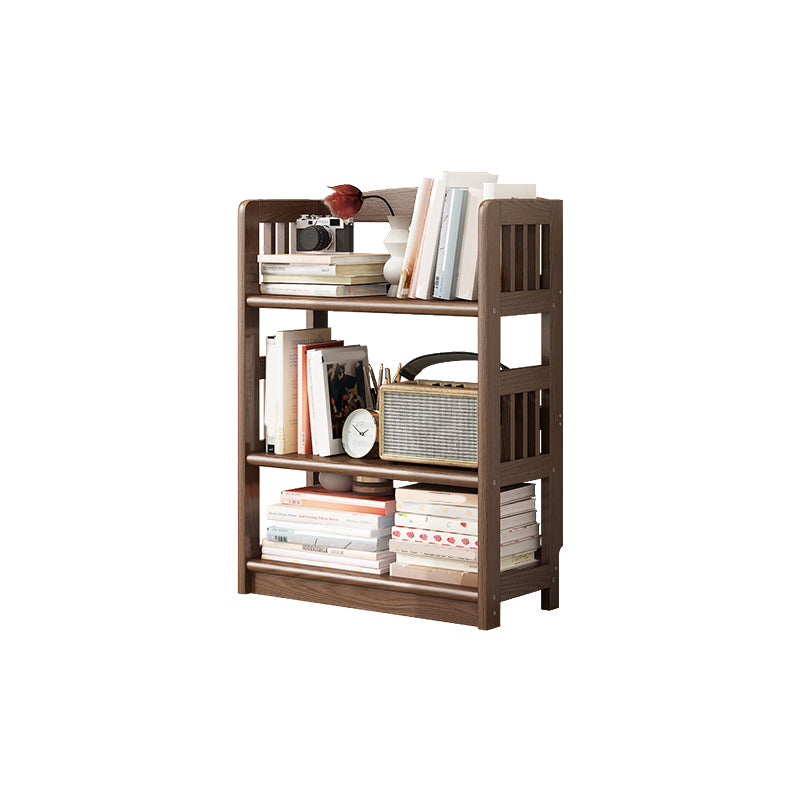 Scandinavian Style Open Back Bookshelf Standard Wooden Bookcase for Study Room