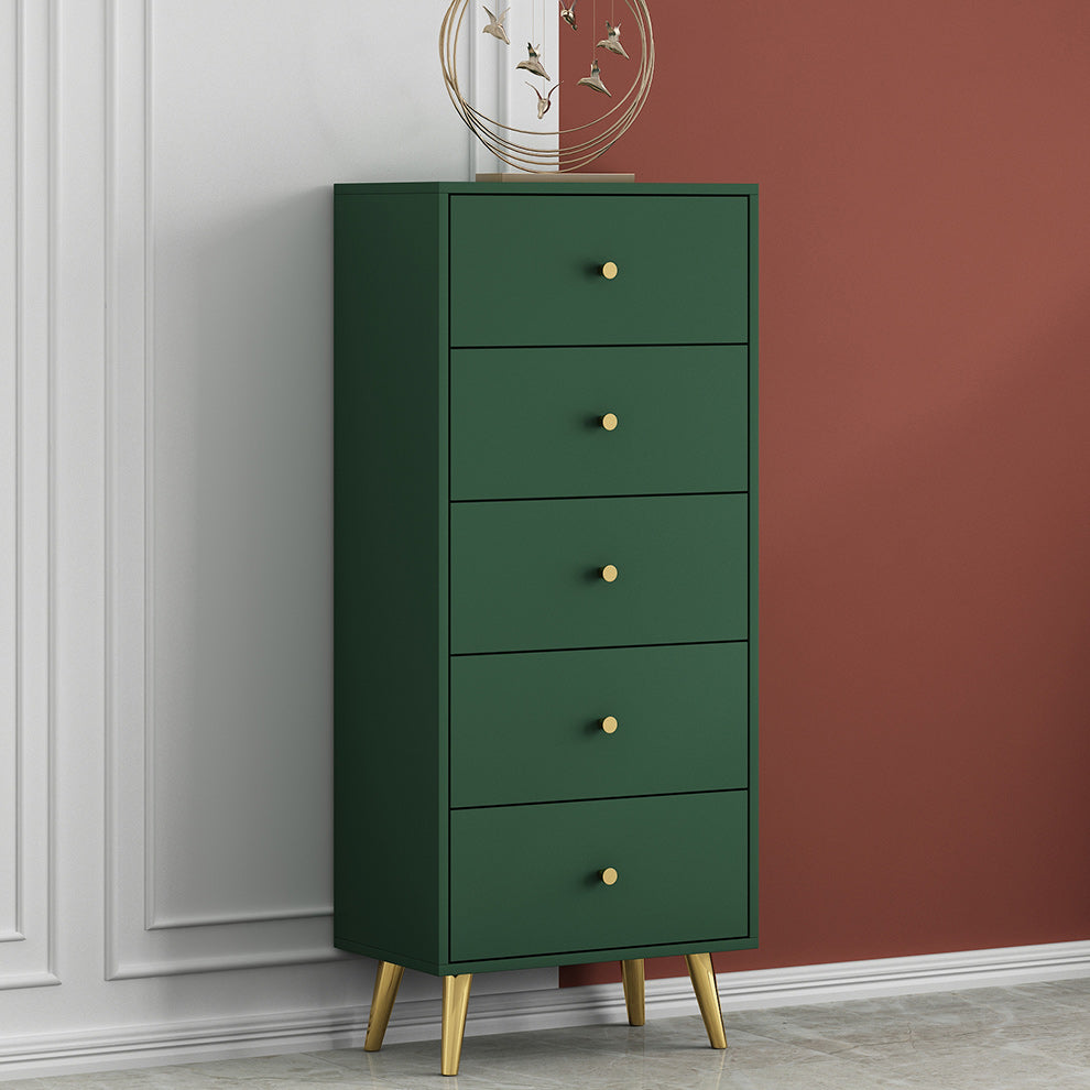 Wood Glam Lingerie Chest Vertical Soft-Close Drawers Storage Chest