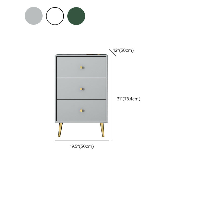 Wood Glam Lingerie Chest Vertical Soft-Close Drawers Storage Chest