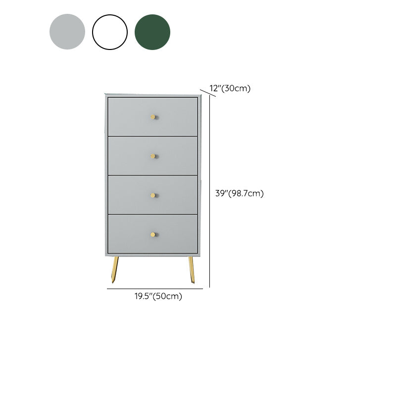 Wood Glam Lingerie Chest Vertical Soft-Close Drawers Storage Chest