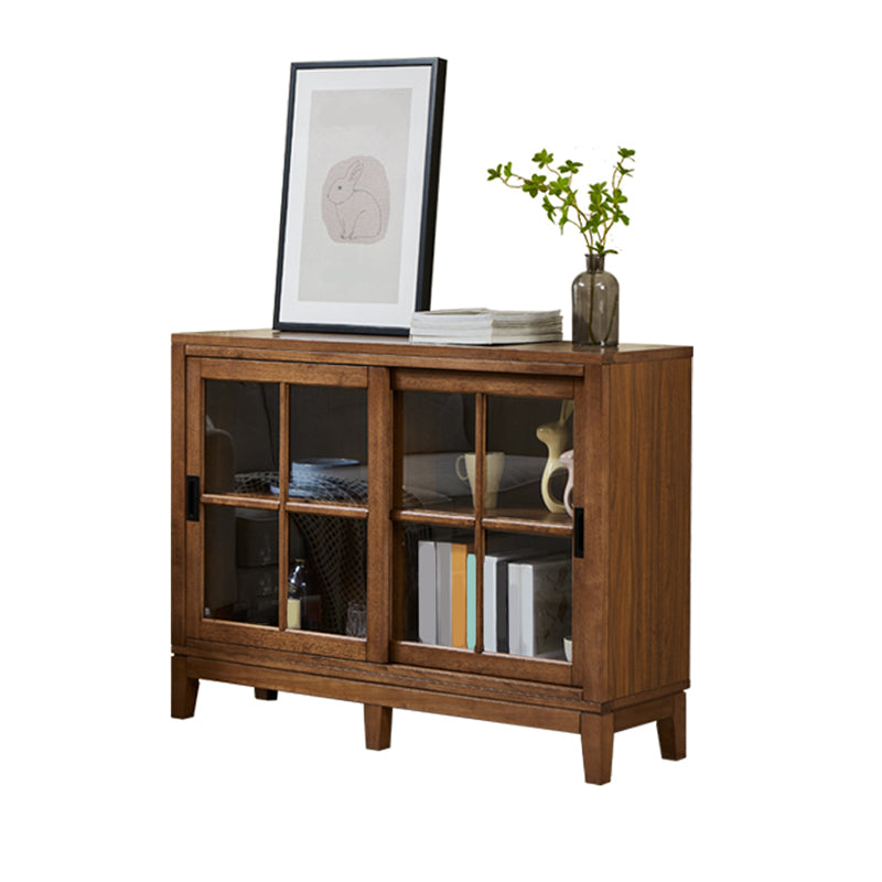 Modern Style Bookshelf Closed Back Standard Wooden Bookcase for Study Room