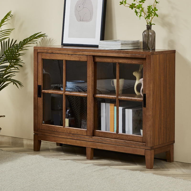 Modern Style Bookshelf Closed Back Standard Wooden Bookcase for Study Room