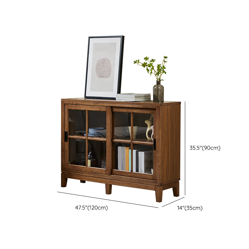 Modern Style Bookshelf Closed Back Standard Wooden Bookcase for Study Room