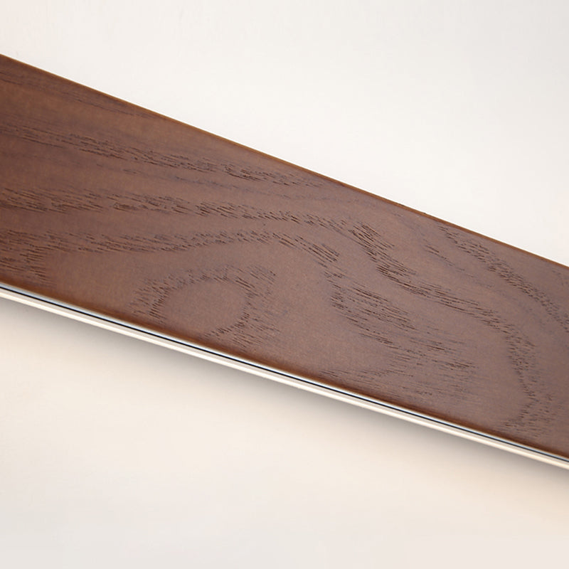 Modern Style Wood Vanity Light Rectangle Vanity Lamp for Shower Room