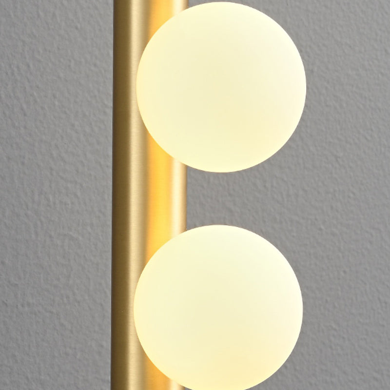 Nordic Style Vanity Light Globe Shape Glass Vanity Lamp for Shower Room