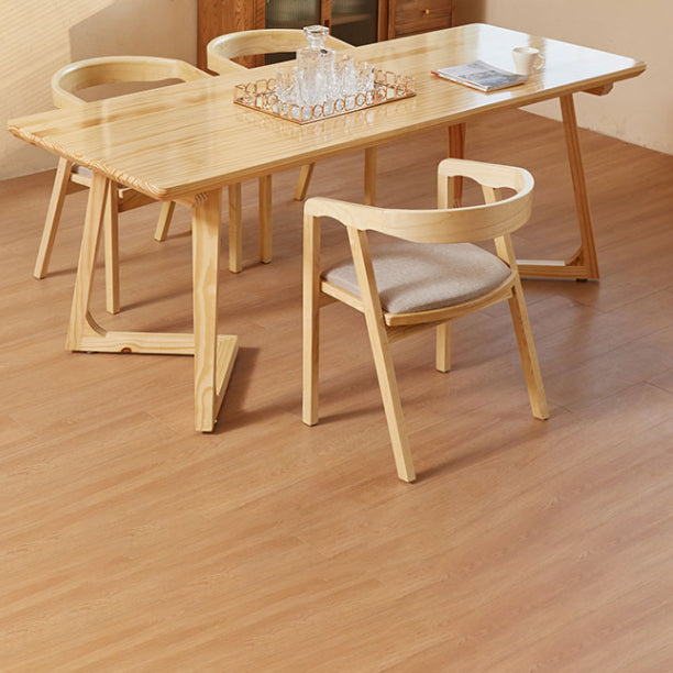 Modern Rectangle Wood Dining Table 1/2/4/5 Pieces Dining Set for Dining Room