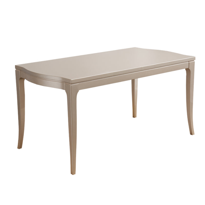 Nordic 1/2/7 Pieces Furniture Rectangle Stone Dining Table Set in White