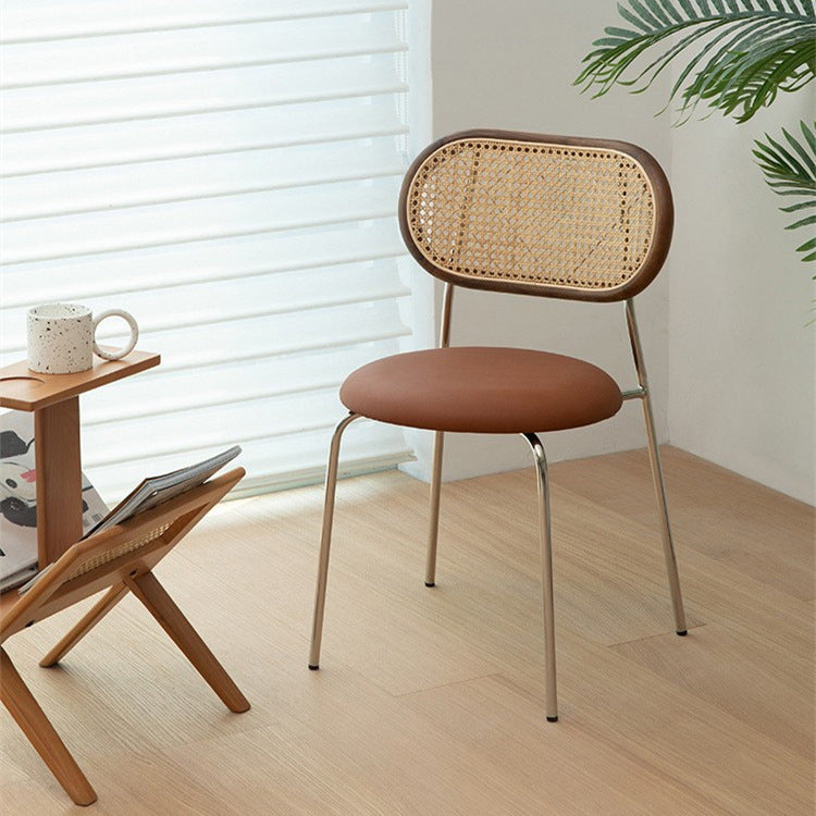 Contemporary Home Side Chair King Louis Back Metal Dining Room Chair