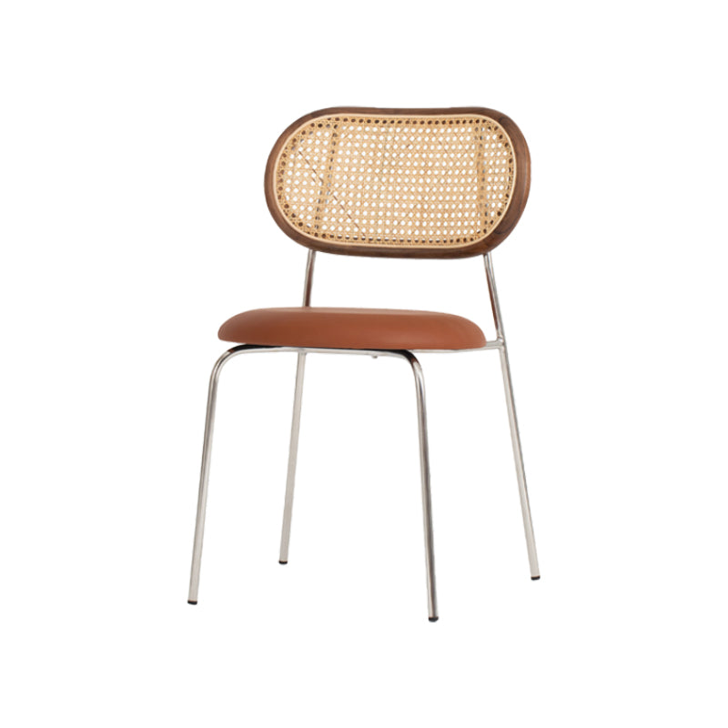 Contemporary Home Side Chair King Louis Back Metal Dining Room Chair