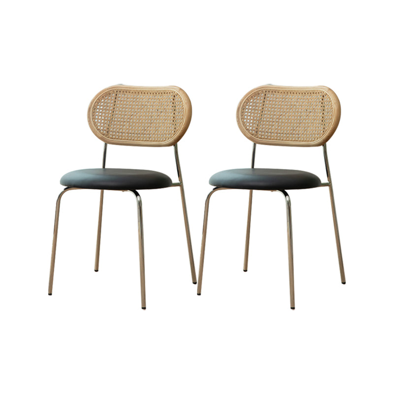 Contemporary Home Side Chair King Louis Back Metal Dining Room Chair