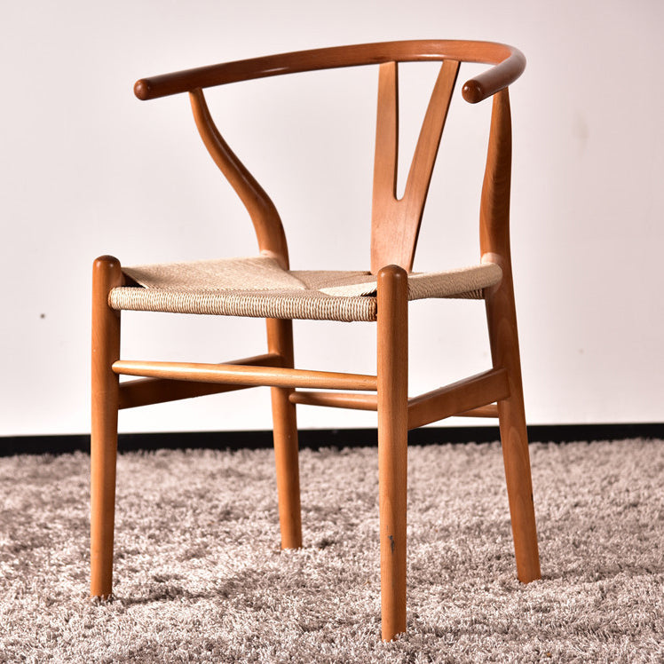 Dining Room Armless Dining Chair Home Wood Parsons Dining Chair