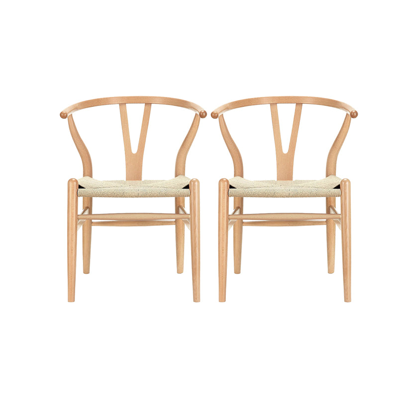 Dining Room Armless Dining Chair Home Wood Parsons Dining Chair