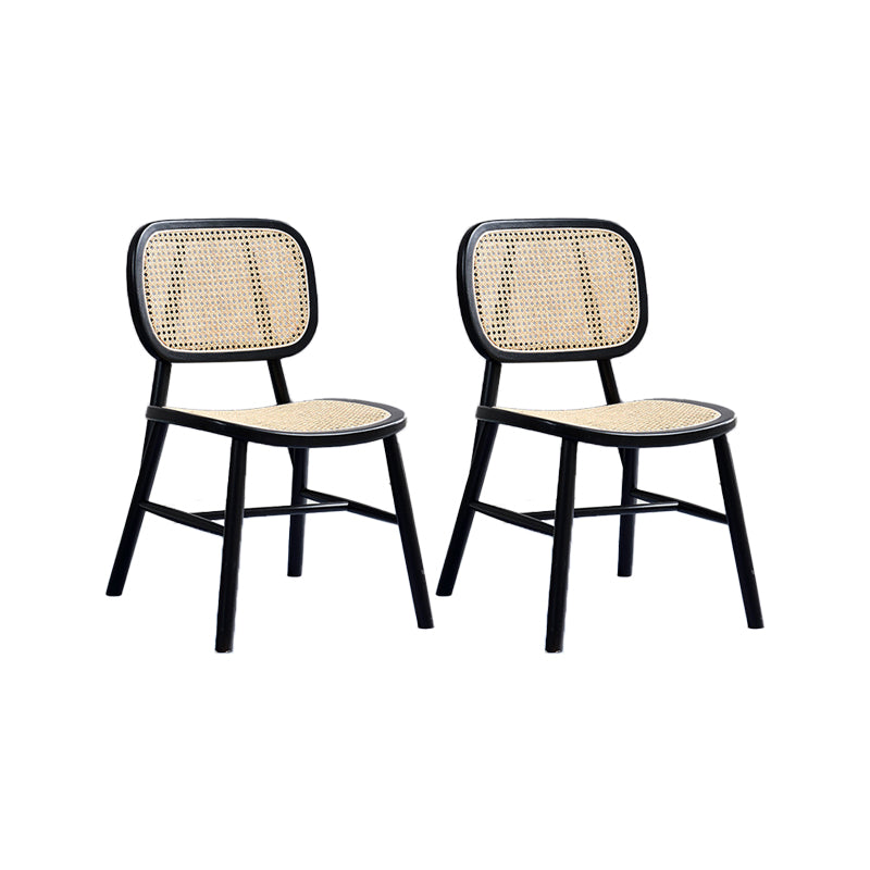 Dining Room Armless Dining Chair Home Contemporary Wood Dining Chair