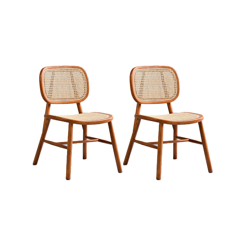 Dining Room Armless Dining Chair Home Contemporary Wood Dining Chair