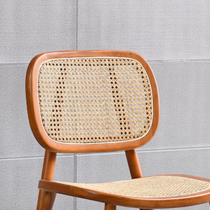 Dining Room Armless Dining Chair Home Contemporary Wood Dining Chair