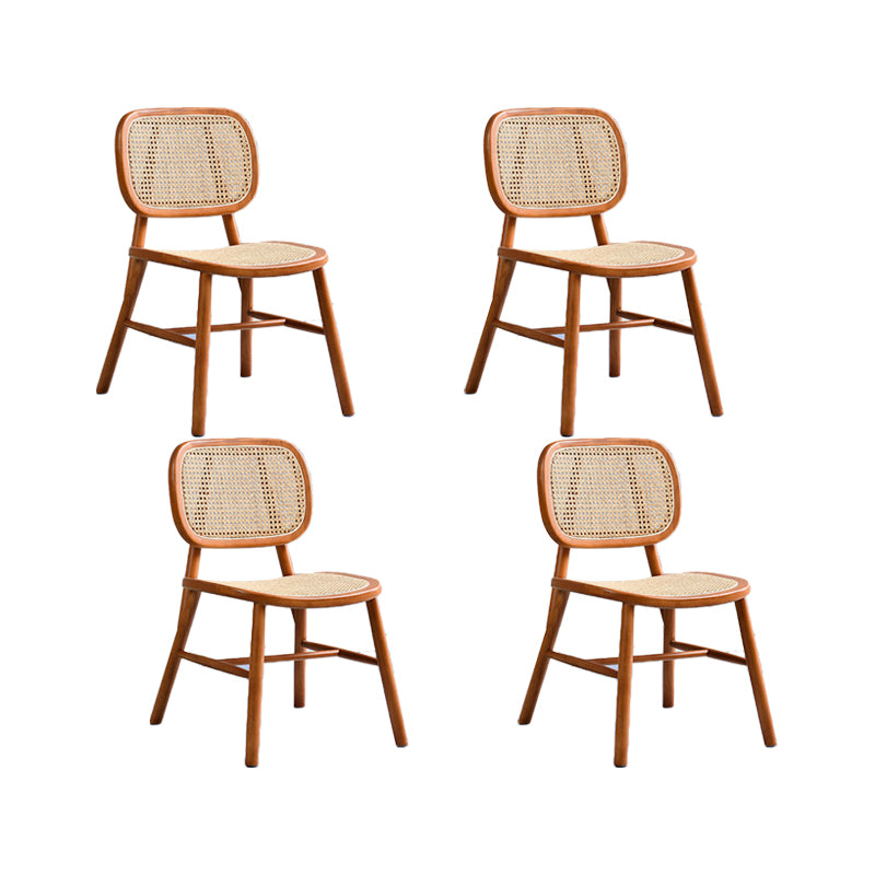 Dining Room Armless Dining Chair Home Contemporary Wood Dining Chair