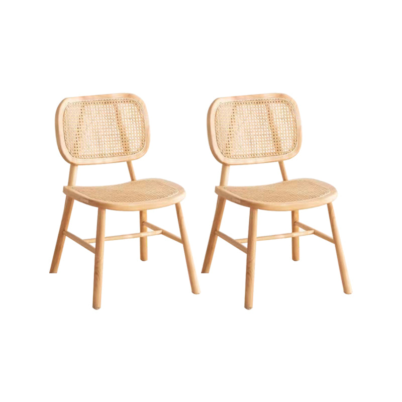 Dining Room Armless Dining Chair Home Contemporary Wood Dining Chair