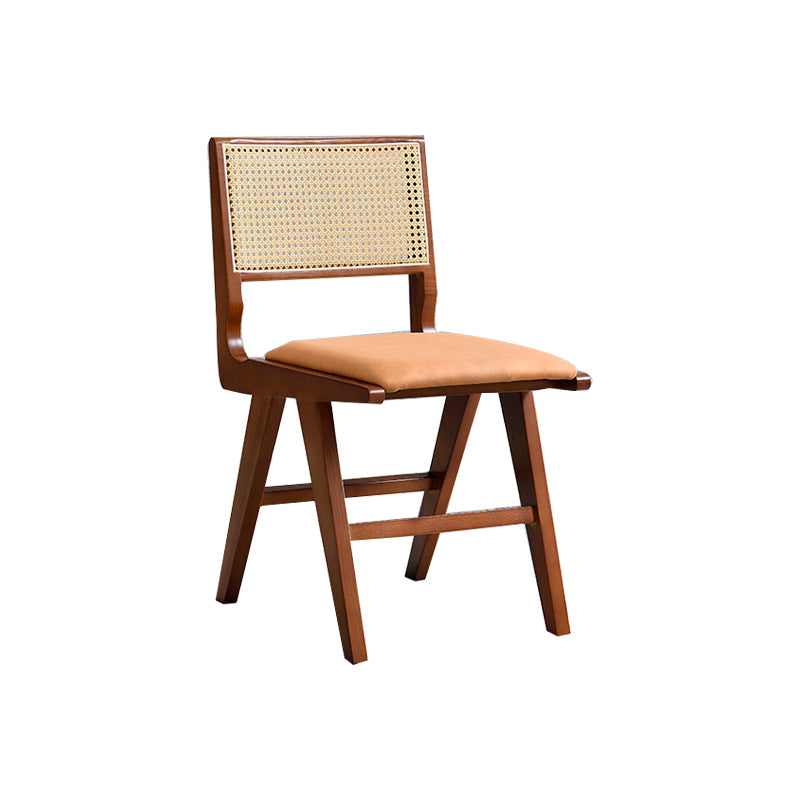 Dining Room Contemporary Dining Chair Home Wood Armless Dining Chair