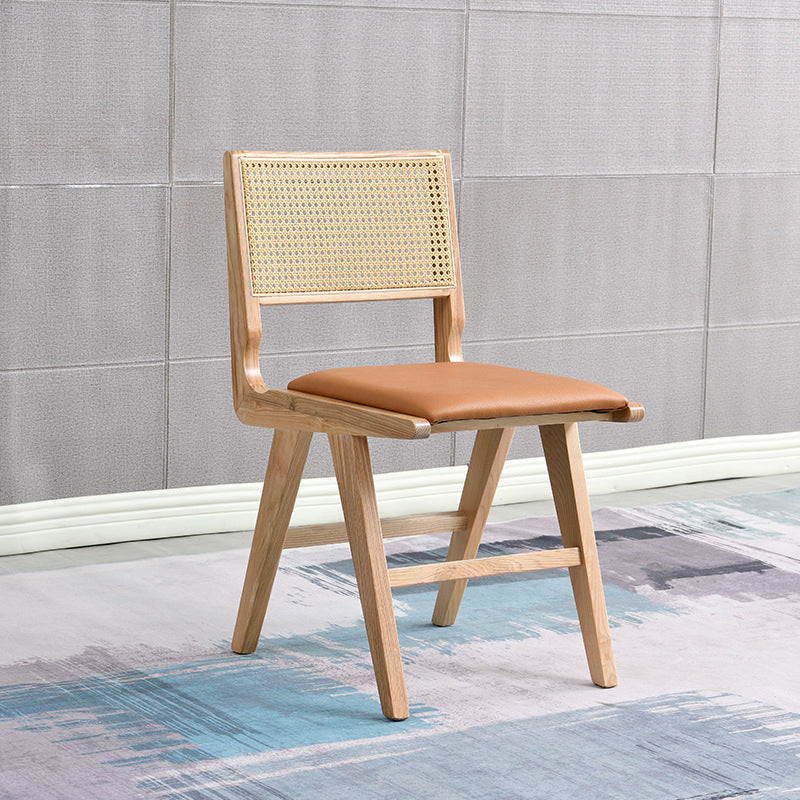 Dining Room Contemporary Dining Chair Home Wood Armless Dining Chair