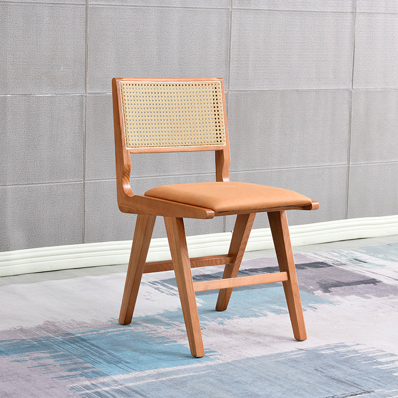 Dining Room Contemporary Dining Chair Home Wood Armless Dining Chair