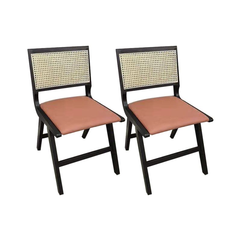 Dining Room Contemporary Dining Chair Home Wood Armless Dining Chair