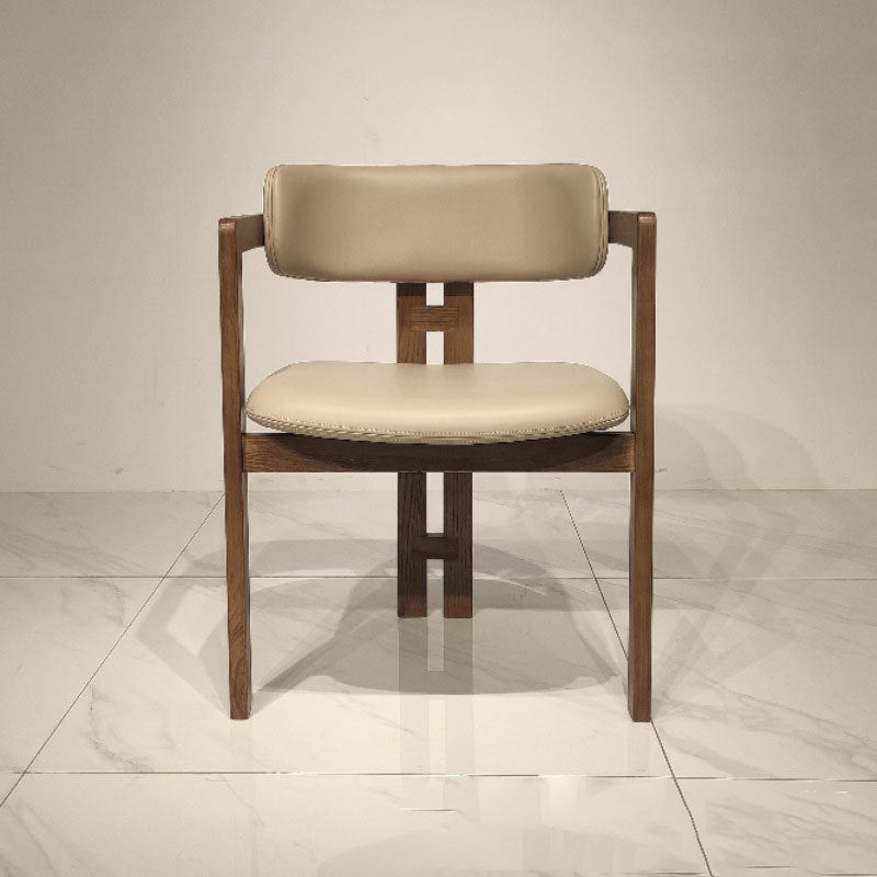 Dining Room Arm Dining Chair Modern Home Solid Wood Dining Chair