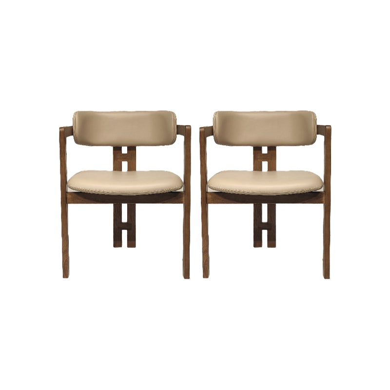 Dining Room Arm Dining Chair Modern Home Solid Wood Dining Chair