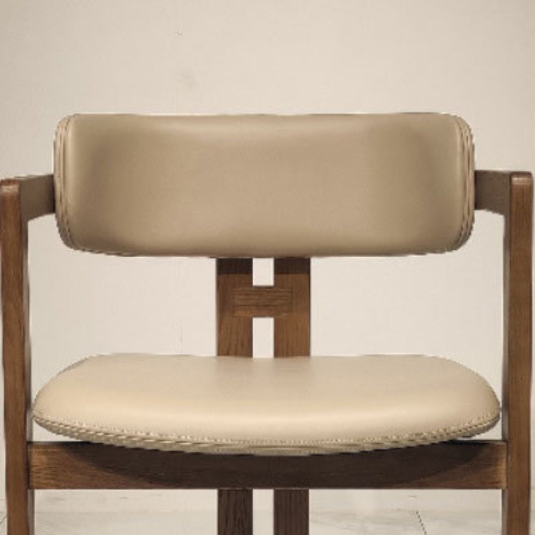 Dining Room Arm Dining Chair Modern Home Solid Wood Dining Chair