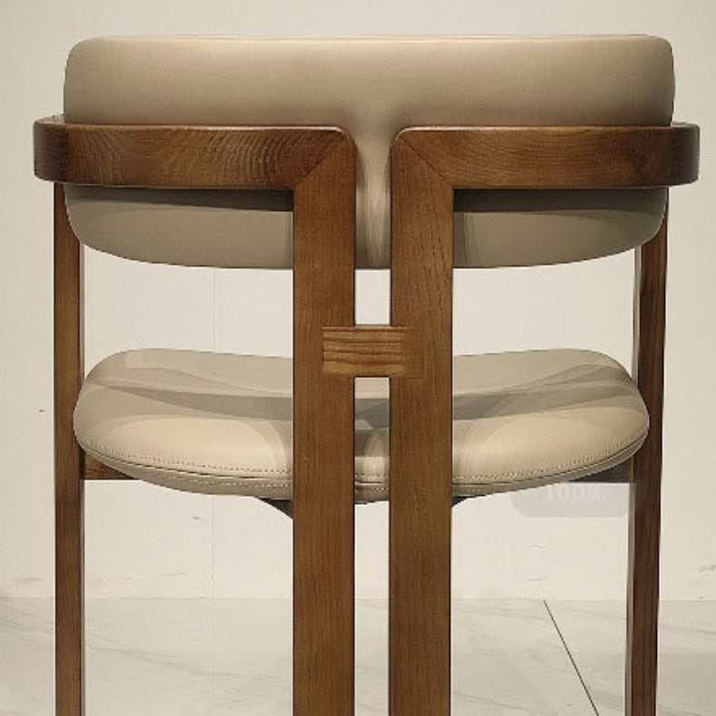 Dining Room Arm Dining Chair Modern Home Solid Wood Dining Chair